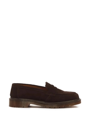 Dr Martens Delapre suede penny loafers - Brown