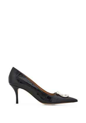 Ferragamo maxi Gancini pumps - Black