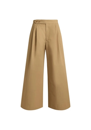 Polo Ralph Lauren pleated wide-leg trousers - Neutrals