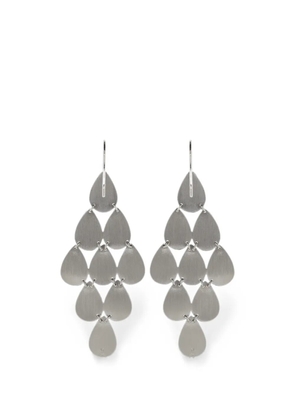 Irene Neuwirth nine-drop chandelier earrings - Silver