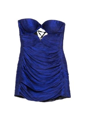 Maria Lucia Hohan Saeeda cutout mini dress - Blue