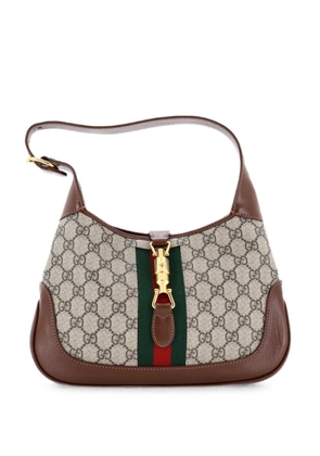 Gucci Pre-Owned Jackie 1961 GG Coated Canvas Small hobo bag - Brown