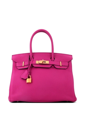 Hermès Pre-Owned Birkin Handbag Pink Togo with Gold Hardware 30 tote bag
