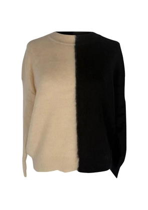 Saint Laurent Pre-Owned Two-toned sweater - Neutrals