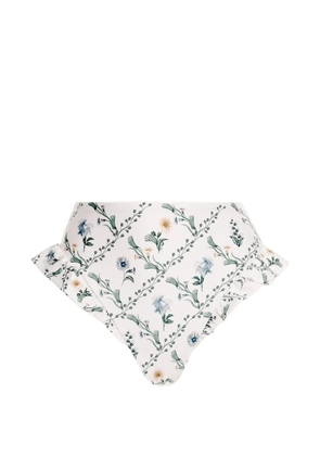 Agua By Agua Bendita Jengibre Brisa bikini bottoms - White