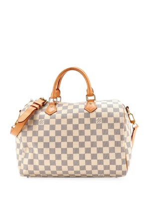 Louis Vuitton Pre-Owned Speedy Bandouliere Bag Damier 30 shoulder bag - White