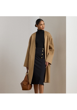 Double-Faced Wool-Blend Overcoat