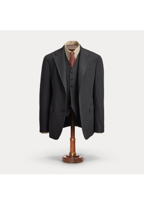 Jaspé Herringbone Suit Jacket