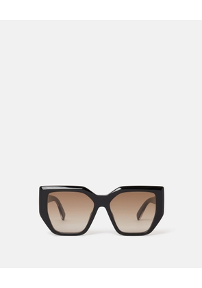 Stella McCartney - Chunky Square Cat-Eye Sunglasses,