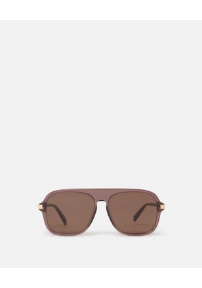 Stella McCartney - Straight-Edge Sunglasses,