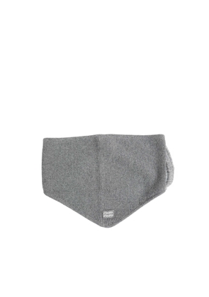 Logo Patch Knitted Scarft