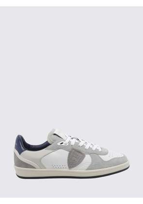 PHILIPPE MODEL Pgal Suede Calfskin Low-Top Sneakers with Perforated Toe