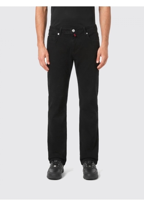 BILLIONAIRE Regular Fit Straight Leg Stretch-Denim Jeans with Embroidered Logo