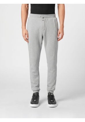 PHILIPP PLEIN Slim-Fit Jersey Jogging Trousers with Contrast Logo