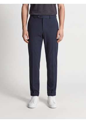 RRD Jo Terzilight Slim Fit Wool Blend Chino Trousers with Welt Pockets
