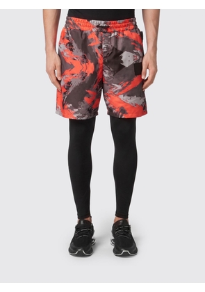 Plein Sport Skinny Fit Double-Layer Jogging Trousers with Abstract Print