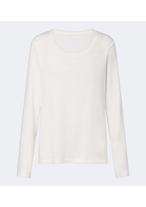 The Row Kalto cotton jersey top