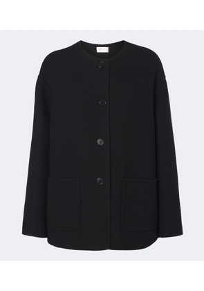 The Row Quintus wool and cashmere-blend jacket
