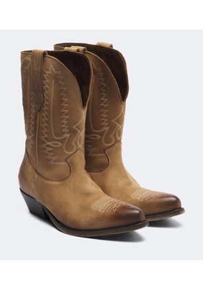 Golden Goose Wish Star leather cowboy boots