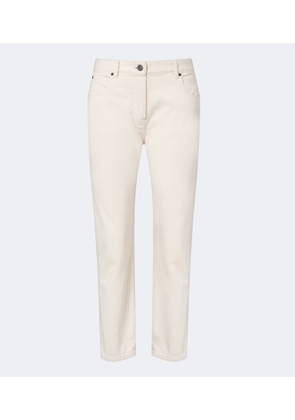The Row Riaco mid-rise straight jeans