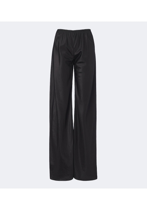 The Row Gala silk wide-leg pants
