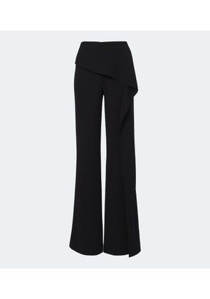 Roland Mouret Draped wide-leg pants