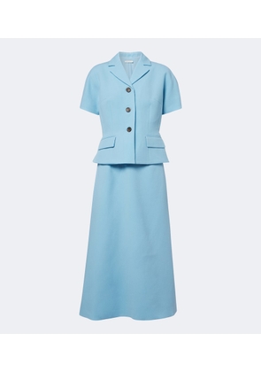 Emilia Wickstead Alexina wool crepe midi dress