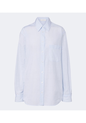 The Row Gavina cotton chambray shirt