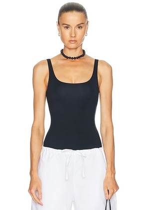 THE PARK Lisa Bodysuit in Midnight Navy - Navy. Size XS (also in S, M, L).