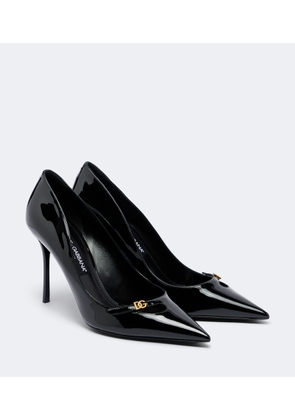 Dolce&Gabbana DG patent leather pumps