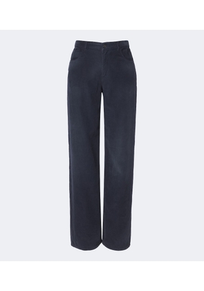 The Row Eglitta cotton corduroy wide-leg pants