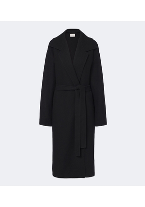 The Row Ciara wool and cashmere-blend wrap coat