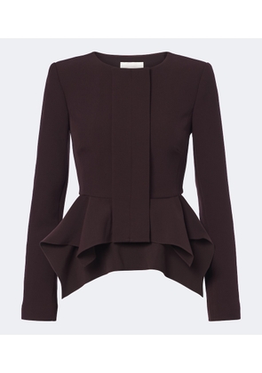Roland Mouret Peplum crepe jacket