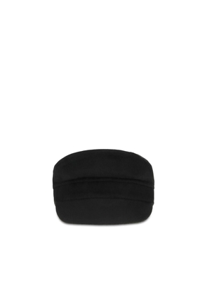 P.A.R.O.S.H. Black Wool Oves Aries Cap (Baseball Hat) - M