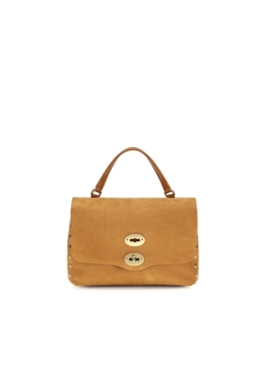 Zanellato Beige Suede Leather Handbag