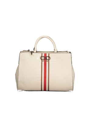Guess Jeans Beige Polyurethane Women Handbag