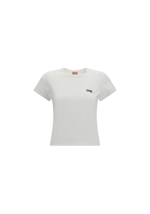 Kenzo White Cotton T-Shirt - L