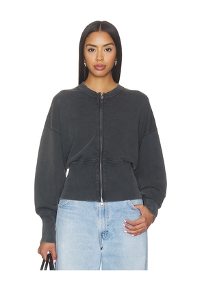 CLOSED Zipped Cardigan in Black. Size S. Also in XXS, XS, M, XL.