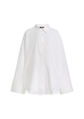 ROTATE Oversized Cotton Shirt - Moda Operandi