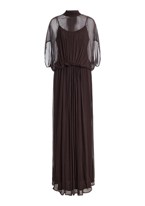 STAUD Viviana Silk Maxi Dress - Moda Operandi