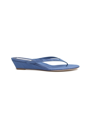Christopher Esber Scala Moire Wedge - Moda Operandi