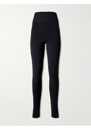 Lanvin - Stretch-knit Leggings - Black - xx small,x small,small,medium,large