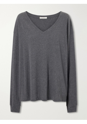 The Row - Birket Oversized Cotton-jersey T-shirt - Gray - xx small,x small,small,medium,large,x large