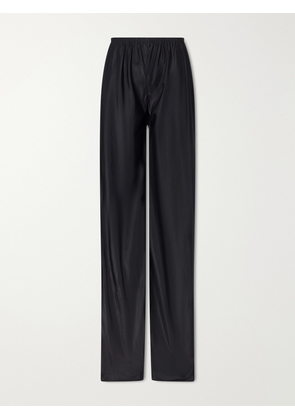 The Row - Gala Silk Wide-leg Pants - Black - x small,small,medium,large,x large