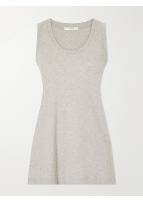 The Row - Elana Cotton-jersey Tank - Gray - xx small,x small,small,medium,large