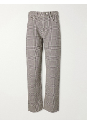 R13 - Bf Prince Of Wales Straight-leg Jeans - Gray - 23,24,25,26,27,28,29