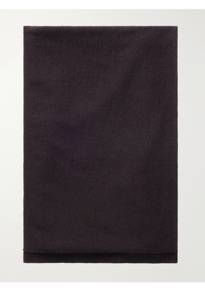 The Row - Arif Cashmere And Silk-blend Scarf - Brown - One size