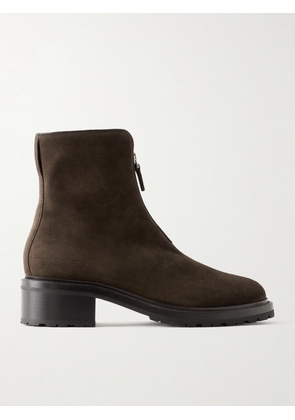 The Row - Hike Suede Ankle Boots - Brown - IT36,IT36.5,IT37,IT37.5,IT38,IT38.5,IT39,IT39.5,IT40,IT41,IT42