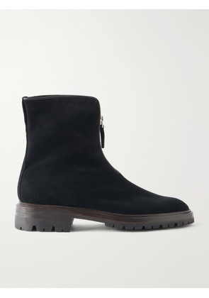 The Row - Hike Suede Ankle Boots - Black - IT36,IT36.5,IT37,IT37.5,IT38,IT38.5,IT39,IT39.5,IT40,IT41,IT42