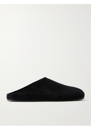 The Row - Hudson Suede Slip-ons - Black - IT36,IT37,IT37.5,IT38,IT38.5,IT39,IT39.5,IT40,IT41